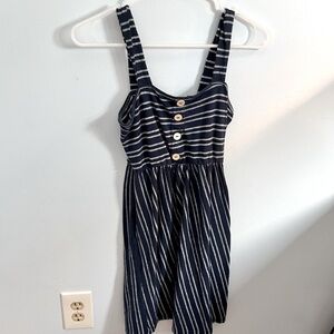 Thrifted cotton summer dress, size small, by brand Caution To The Wind